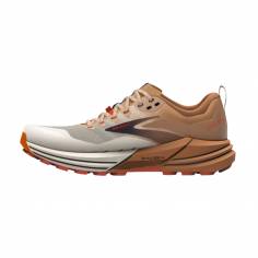 Shoes Brooks Cascadia 16 White Reddish Brown SS23
