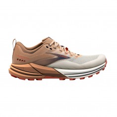 Chaussures Brooks Cascadia 16 Marron Rouge Blanc SS23