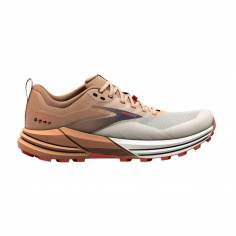 Shoes Brooks Cascadia 16 White Reddish Brown SS23