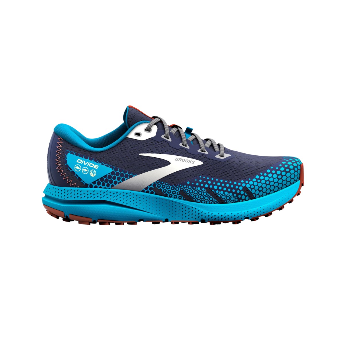 Zapatillas Brooks Divide 3 Azul Celeste
