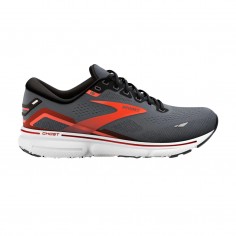 Chaussures Brooks Ghost 15 Gris Rouge Blanche SS23