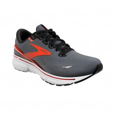 Chaussures Brooks Ghost 15 Gris Rouge Blanche SS23