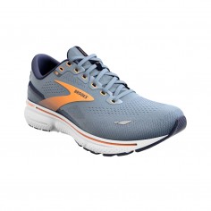 Chaussures Brooks Ghost 15 Gris Orange Blanche SS23