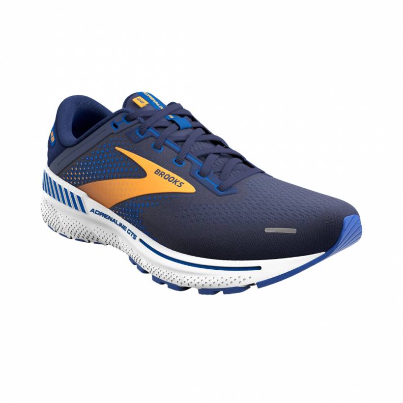 Buty Brooks Adrenaline GTS 22 Niebieski Biały Pomarańczowy SS23