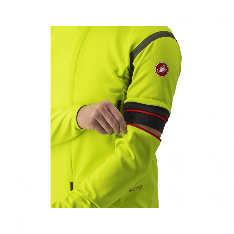 Veste convertible Castelli Perfetto Ros 2 jaune