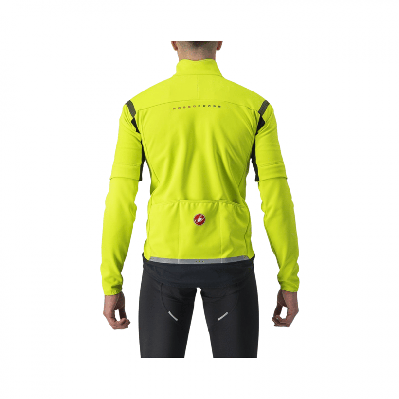 Veste convertible Castelli Perfetto Ros 2 jaune