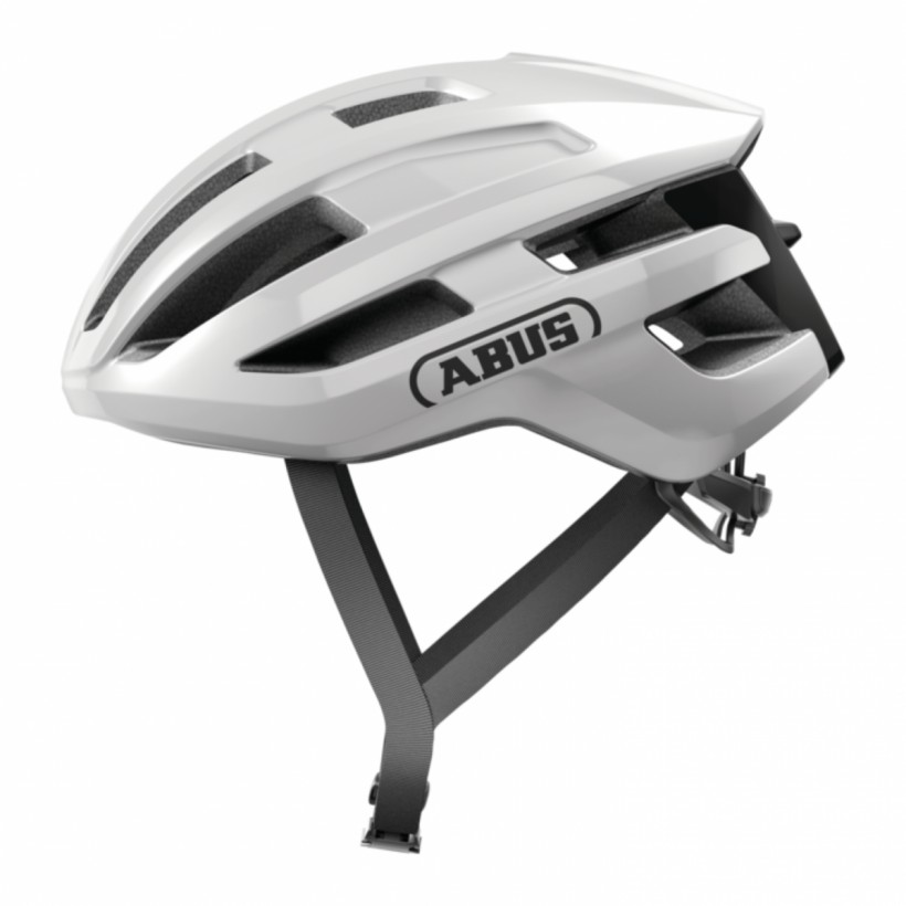 Helm Abus Powerdome Weiß glänzend