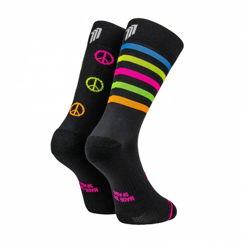 Calzini Sporcks Peace Love v2 neri