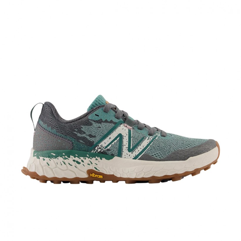 Damenschuhe New Balance Fresh Foam X Hierro V7 Grau Blau SS23