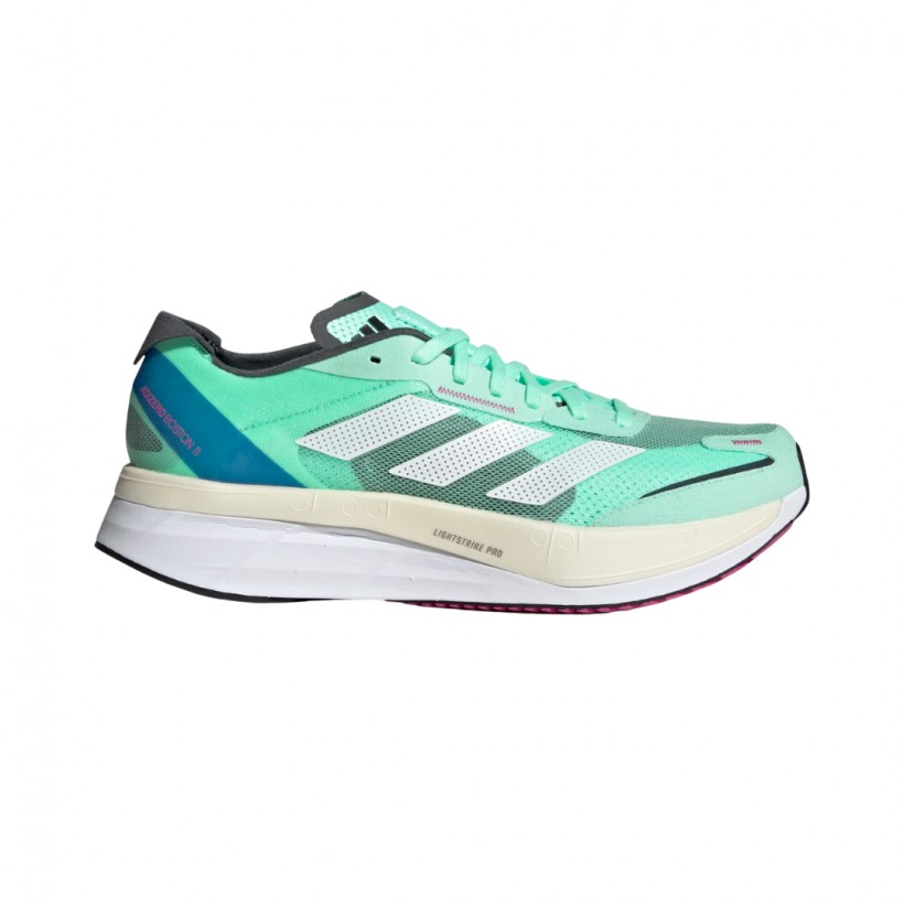 Shoes Adidas Adizero Boston 11 Turquoise White SS23