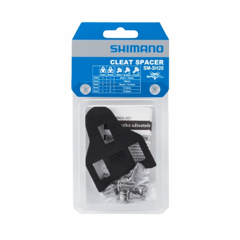 Shimano SM-SH20 cleat spacers