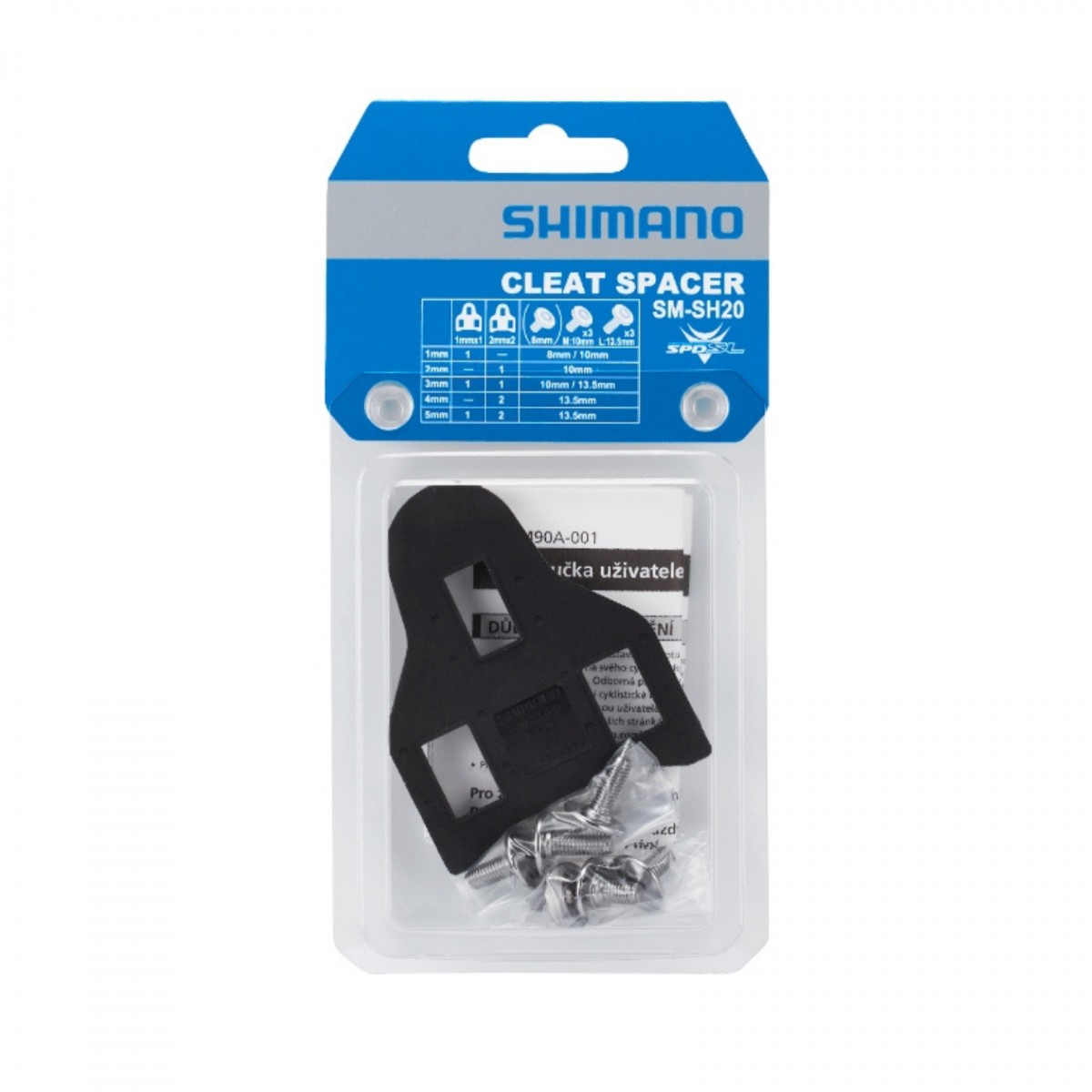 Shimano 2 günstig Kaufen-Shimano SM-SH20 Stollenabstandshalter. Shimano SM-SH20 Stollenabstandshalter <![CDATA[Shimano SM-SH20 Stollenabstandshalter
 Satz Abstandhalter unterschiedlicher Dicke für Shimano SPD-SL-Stollen]]>. 