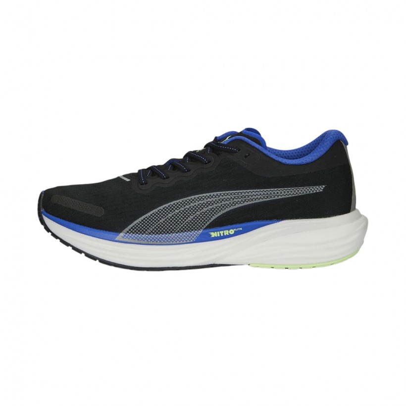 Zapatillas Puma Deviate Nitro 2 Negro Azul SS23