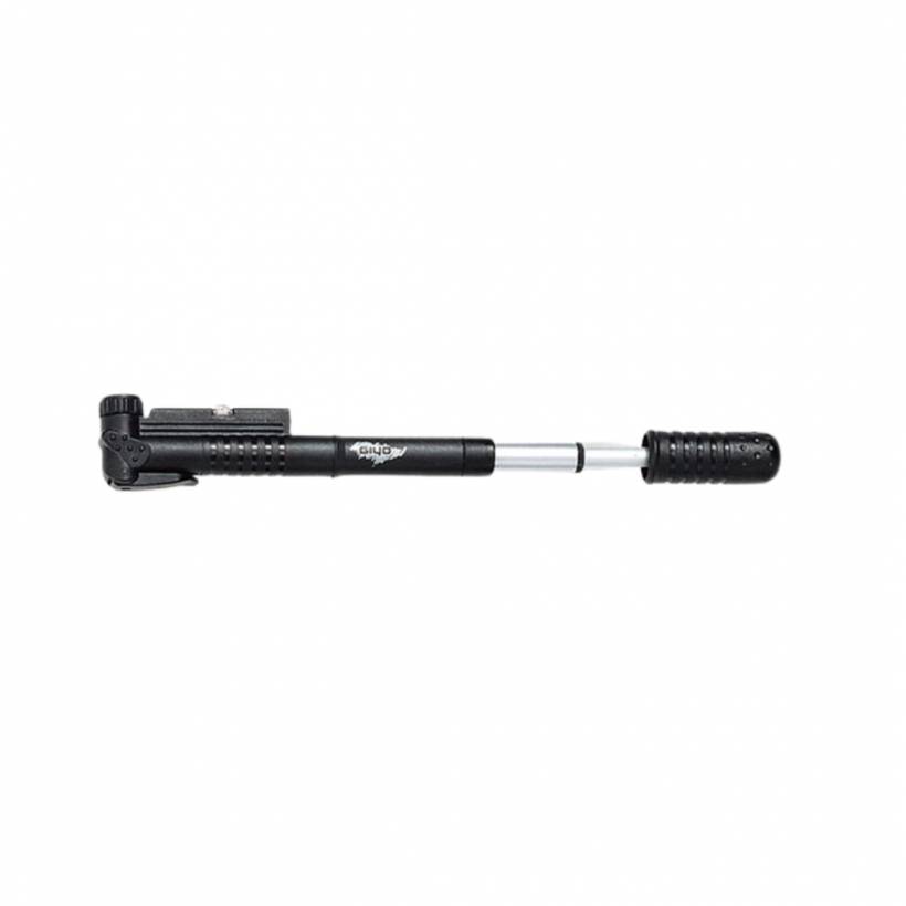 Pompa Mini Giyo in alluminio con manometro GP-61A