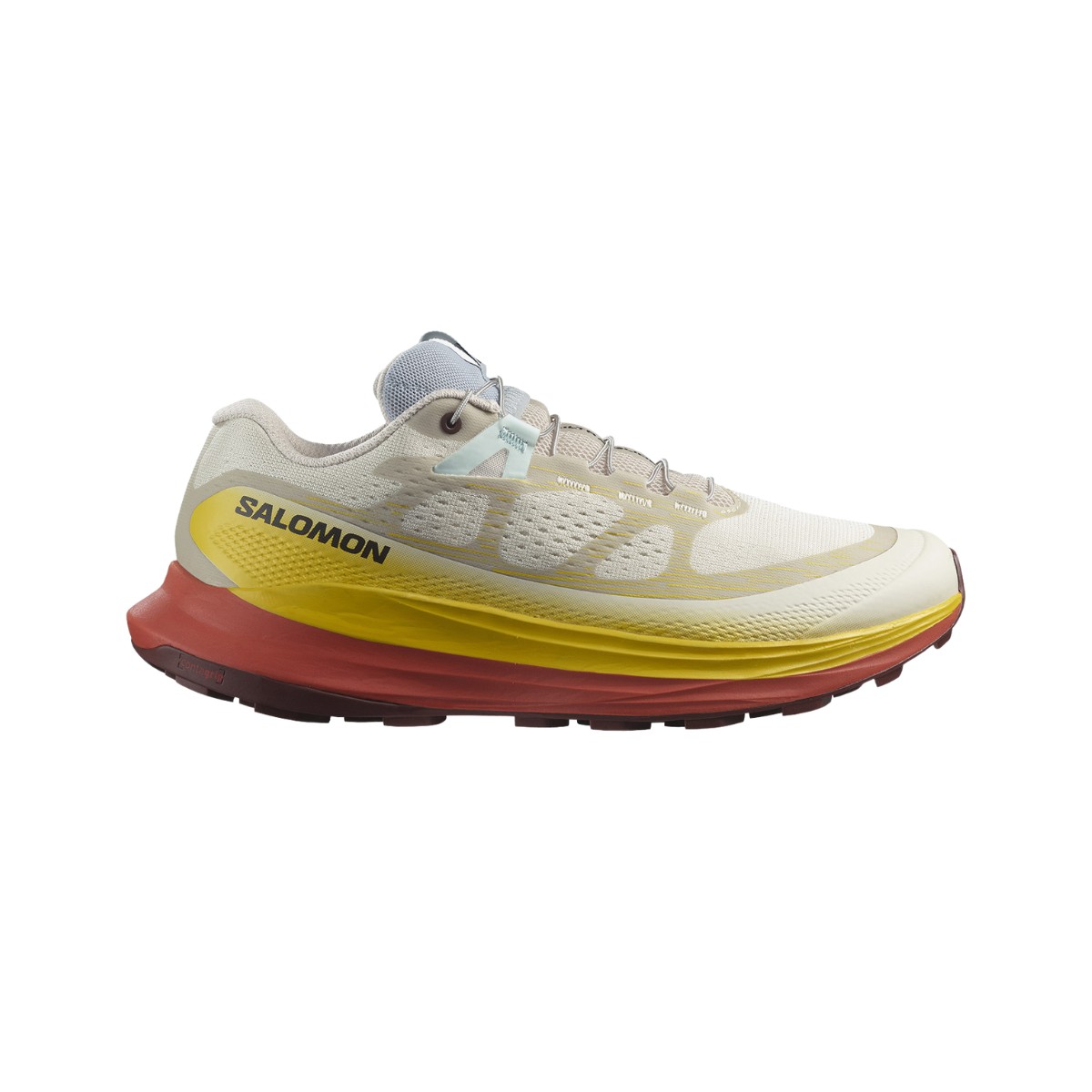 Zapatillas Salomon Ultra Glide 2 Blanco Amarillo Rojo SS23, Talla EU 47 1/3