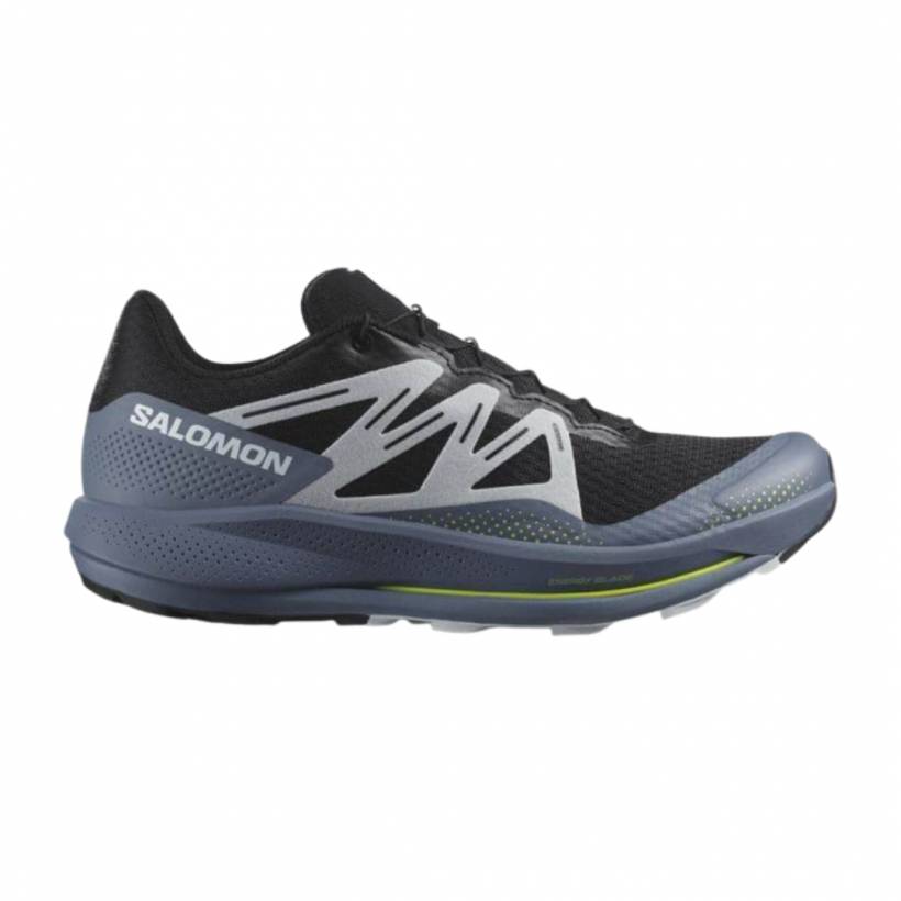Sapatos Salomon Pulsar Trail Preto Azul SS23