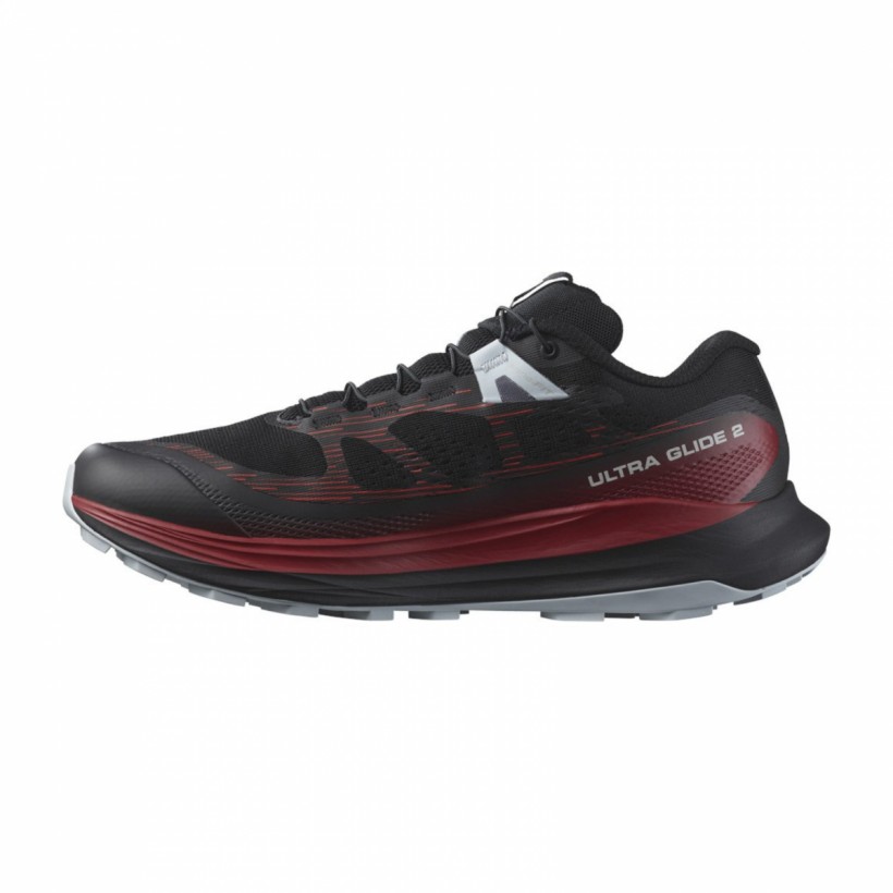 Chaussures Salomon Ultra Glide 2 Noir Rouge SS23