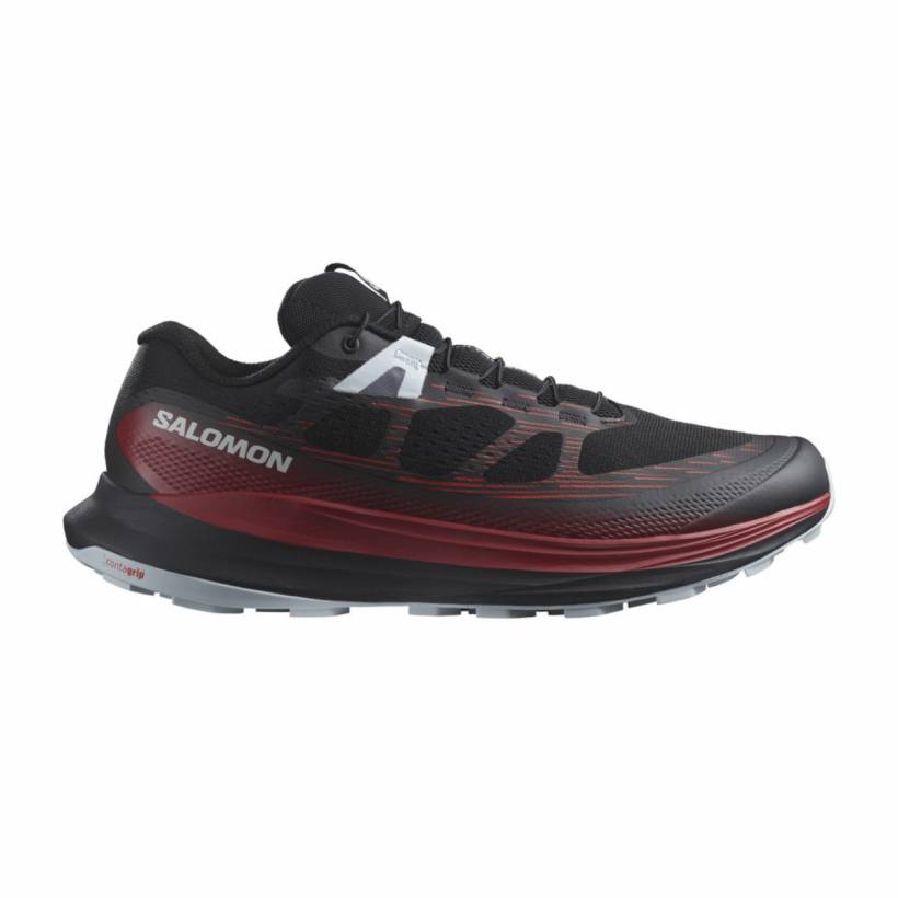 Scarpe Salomon Ultra Glide 2 Nero Rosso SS23 l Spedizione gratuita