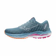 Mizuno Wave Inspire Wos Bleu Rose SS23 Chaussure Femme