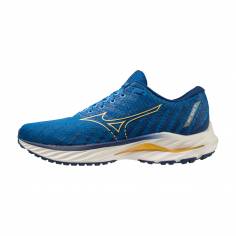 Chaussures Mizuno Wave Inspire 19 Bleu Jaune SS23