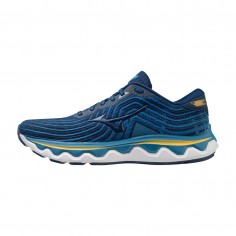 Sapatos Mizuno Wave Horizon 6 Azul Azul Claro