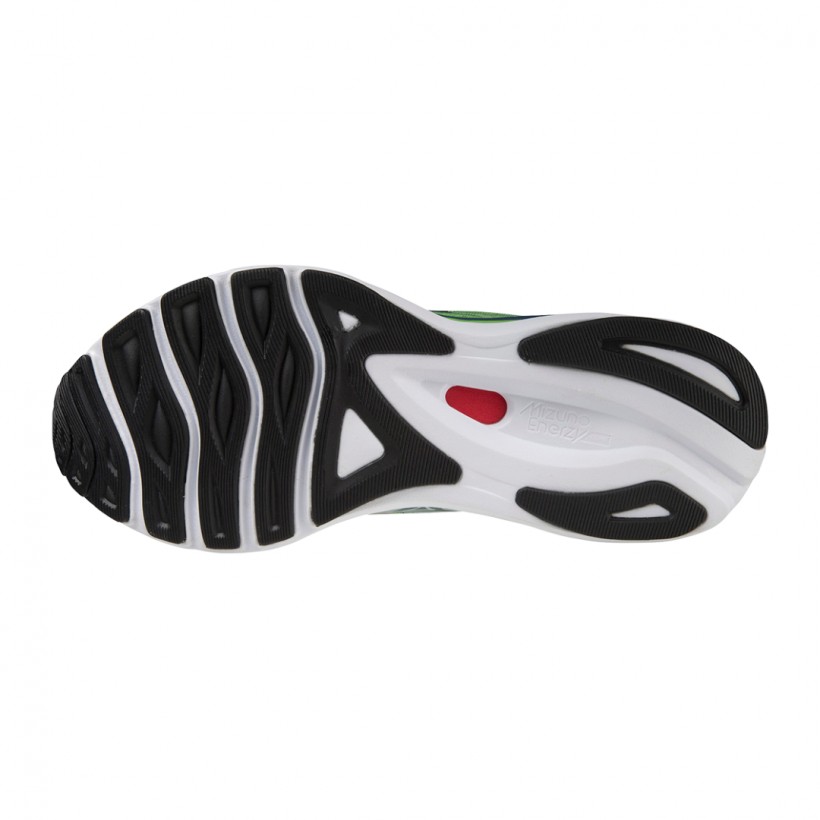 Turnschuhe Mizuno Wave Sky 6 Grün Grau SS23