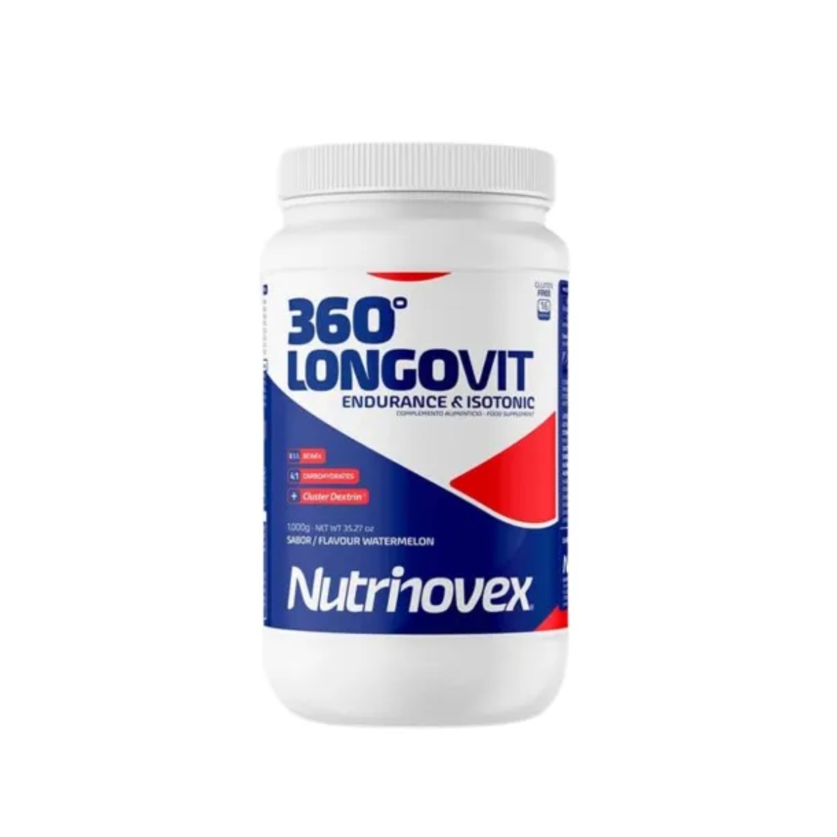 Energie  günstig Kaufen-Nutrinovex 360 Longovit Isotonisches Getränk 1kg. Nutrinovex 360 Longovit Isotonisches Getränk 1kg <![CDATA[Longovit Isotonic Drink Wassermelonengeschmack 1kg Longovit 360 Drink ist ein Getränk, das sich durch nachhaltige Energie mit Kohlenhydr