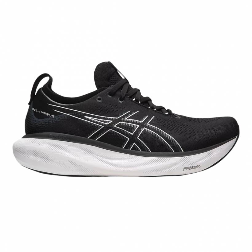 Asics Gel Nimbus 25 Sneakers Noir Blanc SS23