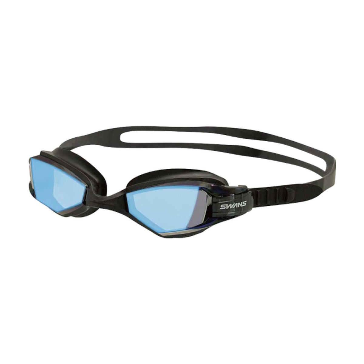 Gafas de natación SWANS OWS - 1MS SMBL Negras Azules, Color Negro