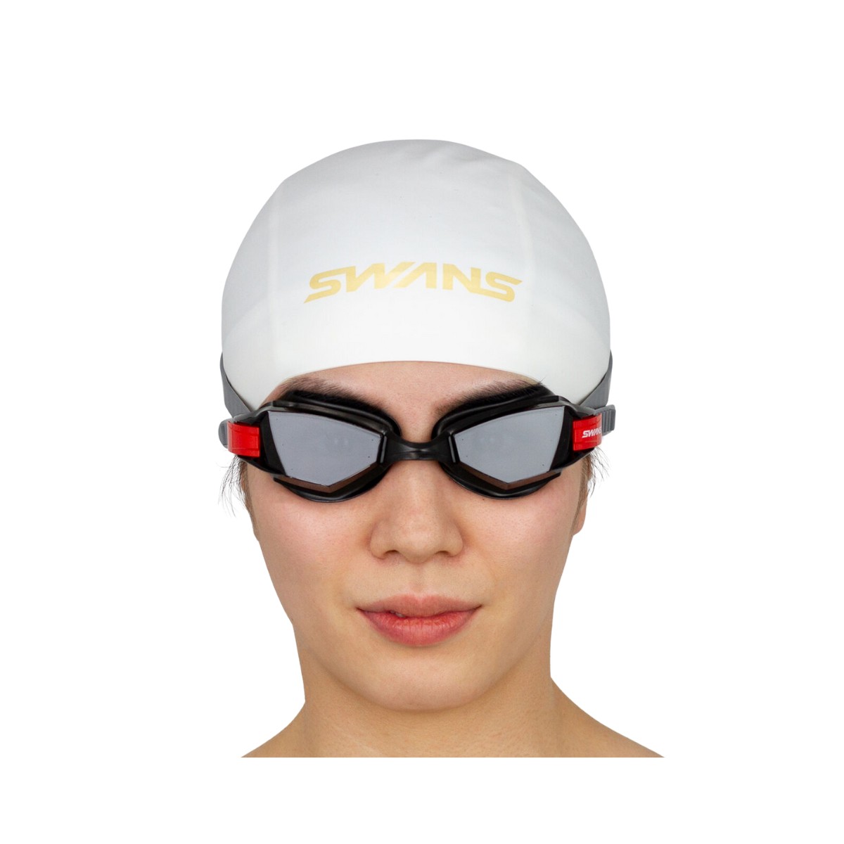 Swimming Goggles SWANS OWS 1MS Turbo Black