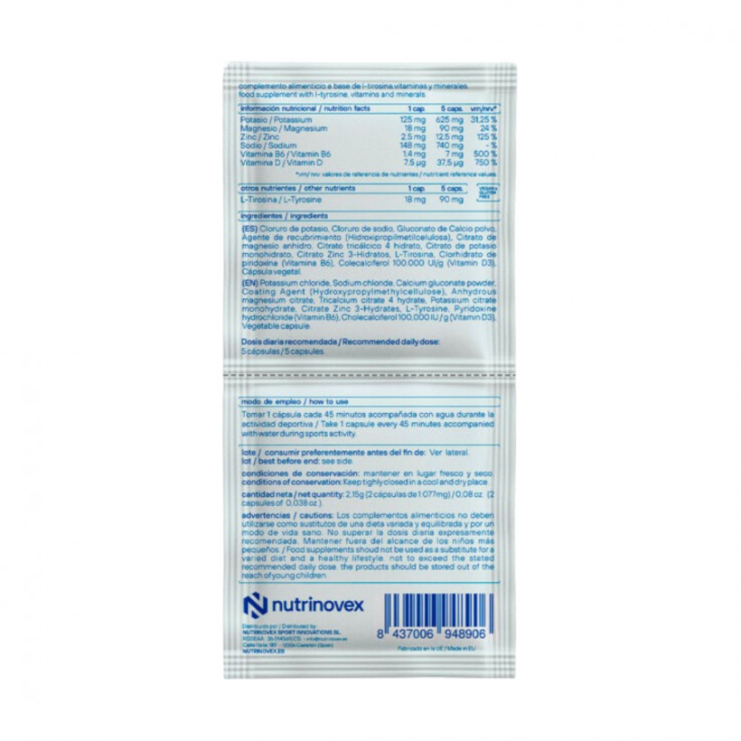 Tappi di sali di idratazione Nutrinovex