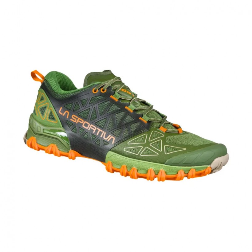 La Sportiva Bushido II Shoes Green Orange SS23