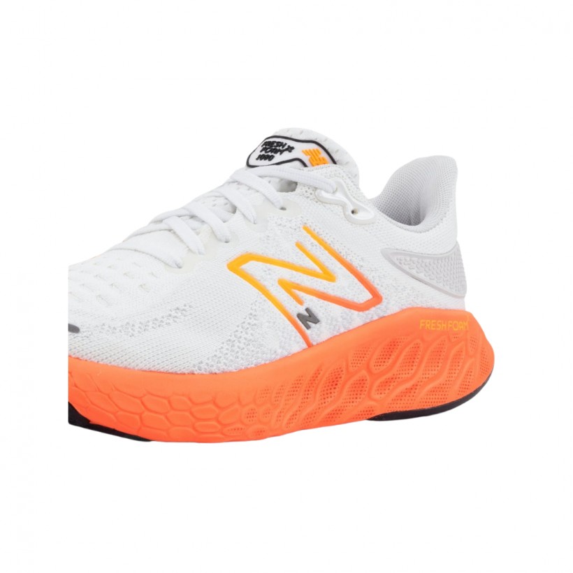 New balance online blancas y naranjas
