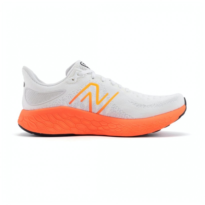 New Balance Fresh Foam X 1080V12 Sneakers White and Orange SS23
