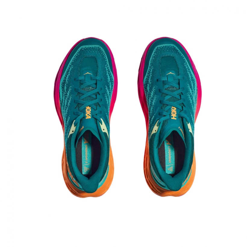 Hoka One One Speedgoat 5 laufschuhe Grün Rosa SS23
