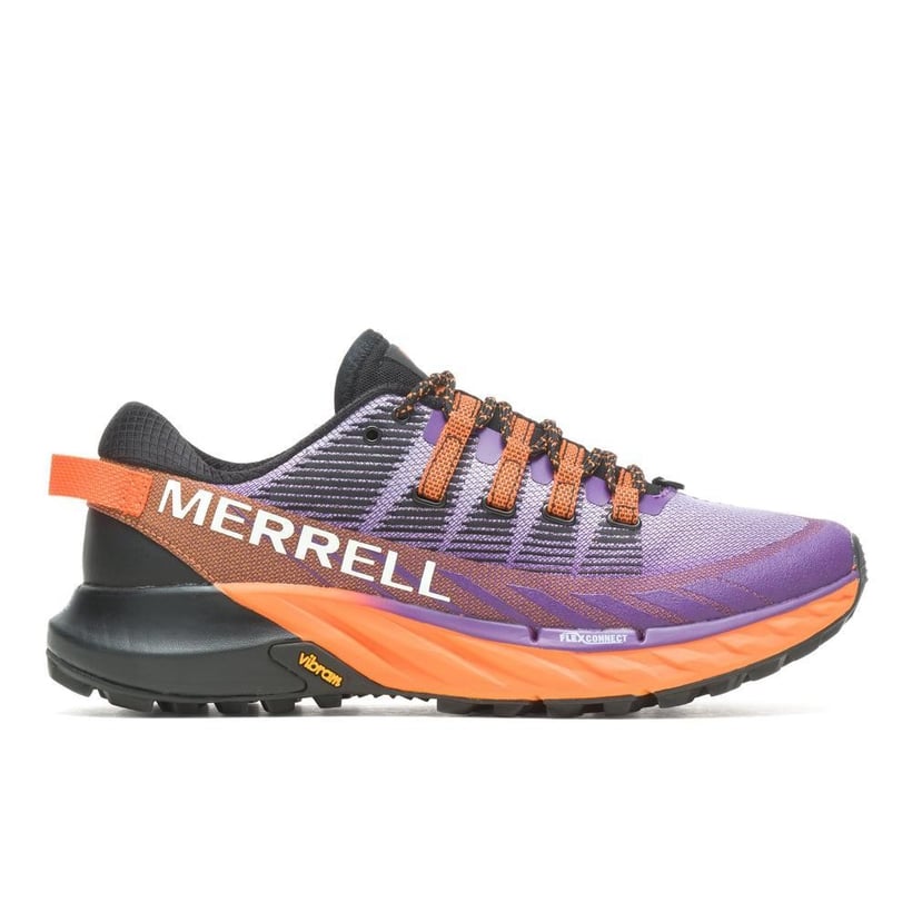 Merrell Agility Peak 4 Violet Orange SS23 hardloopschoenen voor dames