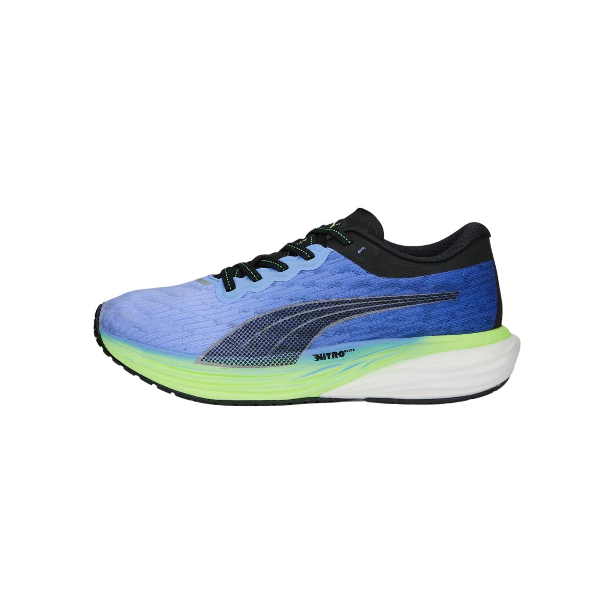 Tenis Puma Running DEVIATE NITRO ELITE Amarillo Naranja Hombre