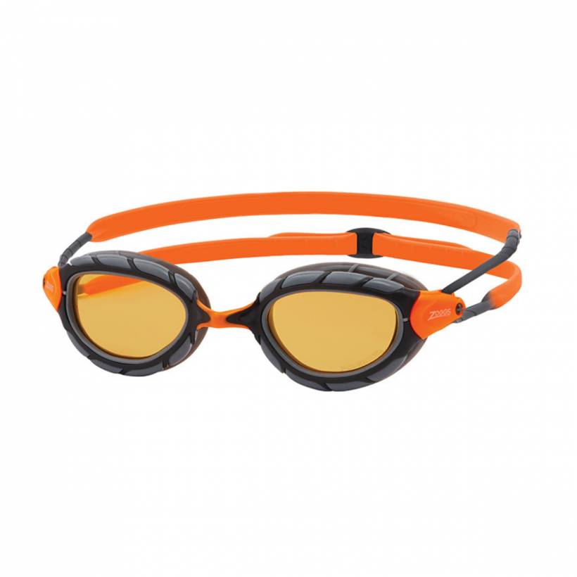 Gafas de Natación Zoggs Predator Polarizadas Ultra Gris y Naranja