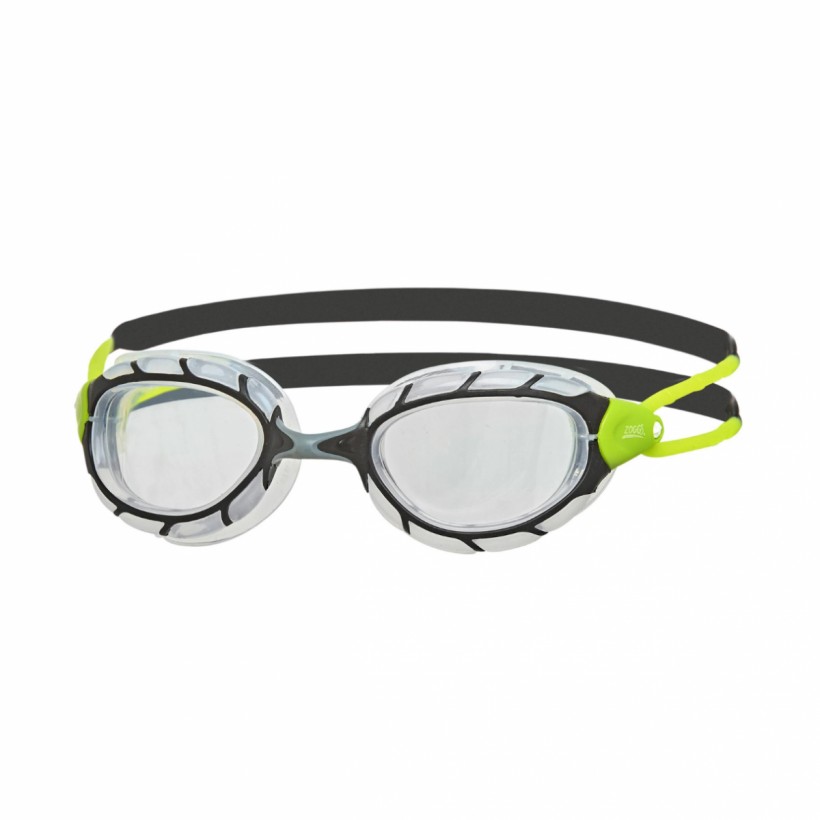 Zoggs Predator Black Green Swimming Goggles