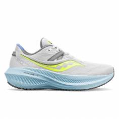 Saucony Triumph 20 Grau und Blau SS23 Damenschuhe