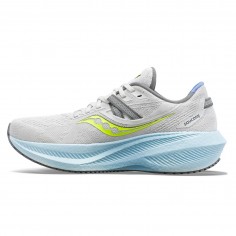 Saucony Triumph 20 Gray and Blue SS23 Women's Shoes