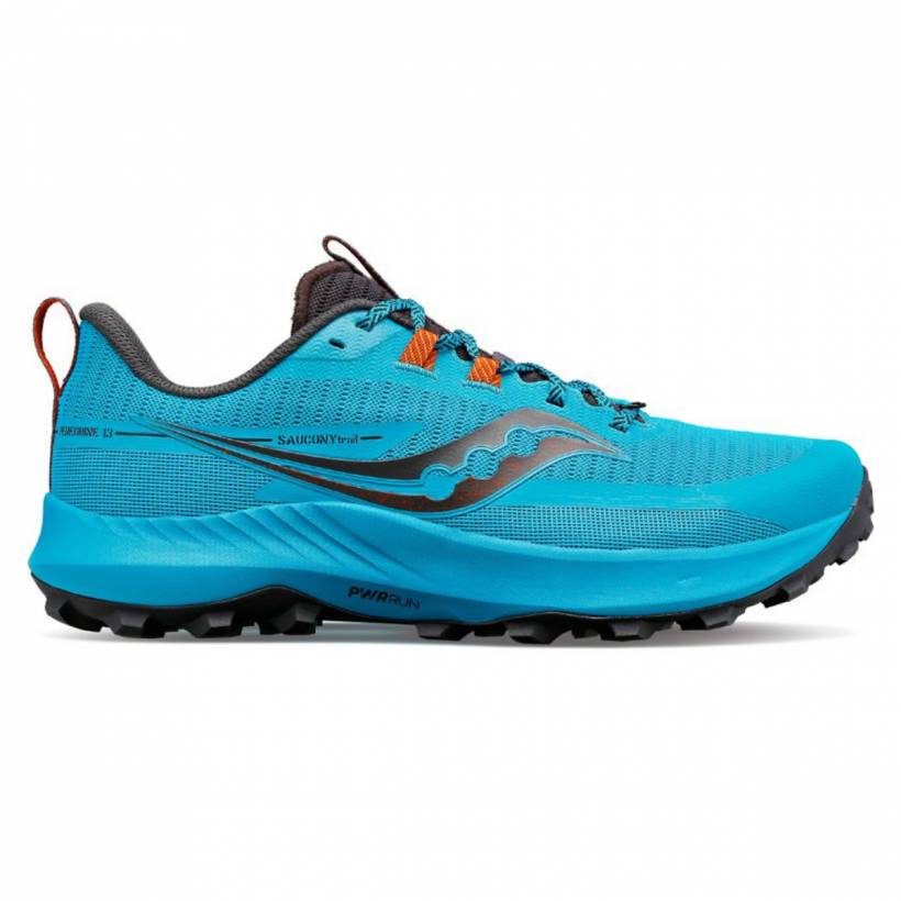 Saucony Peregrine 13 Shoes Blue Black SS23