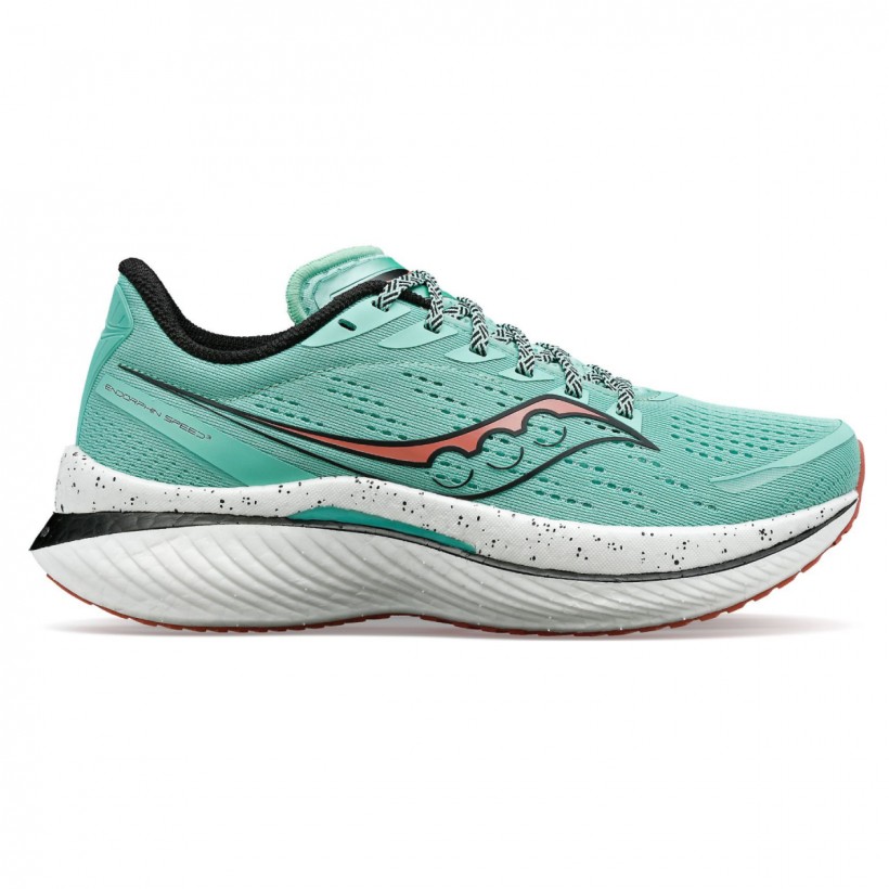 Zapatillas Saucony Endorphin Speed 3 Azul Claro Blanco SS23 Mujer