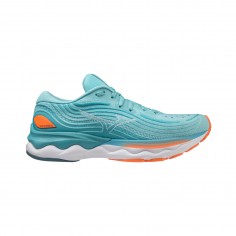 Chaussures Mizuno Wave Skyrise 4 Celeste Orange SS23 Femmes