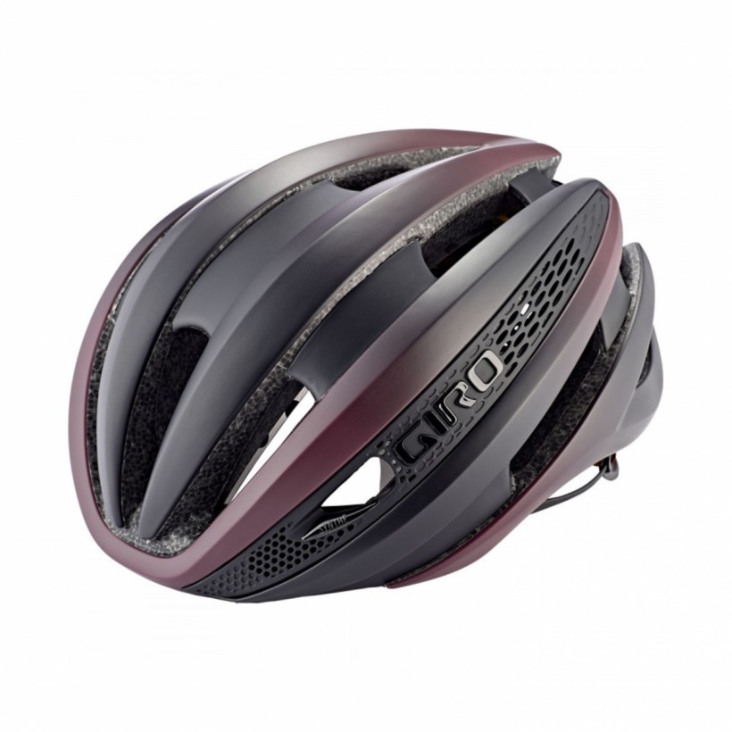 Helm Giro Synthe Mipsschwarz matt dunkelrot