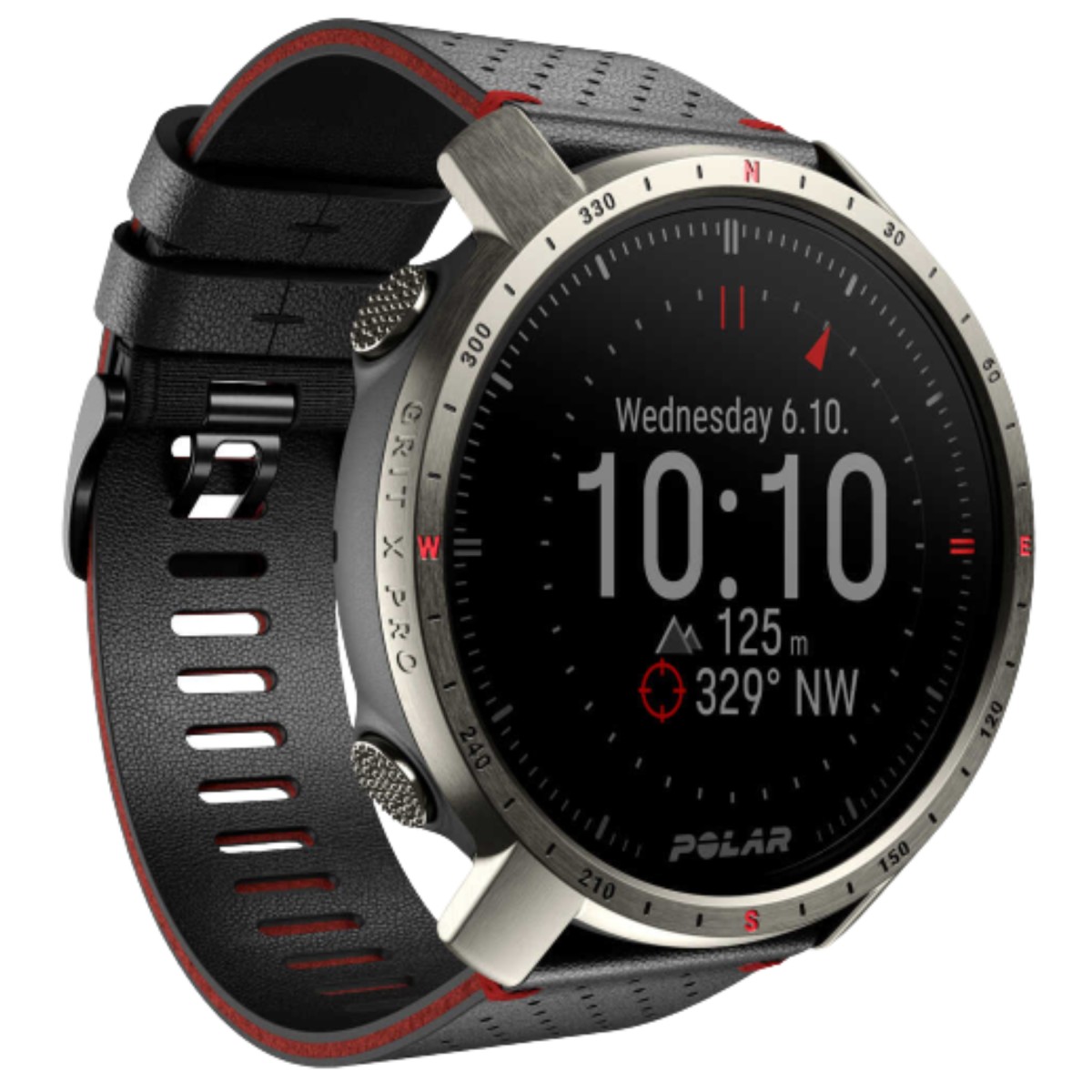 Reloj Polar Grit X Pro GPS Edition Titanium - Pulsómetros de Entrenamiento