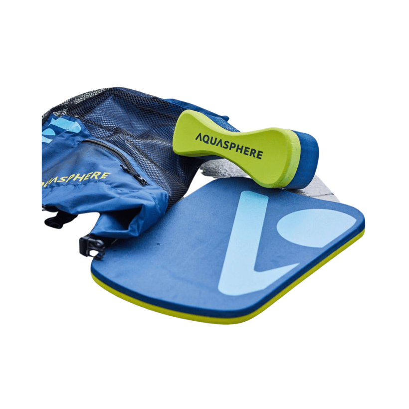 Aquapella Tavoletta da nuoto, taglia unica, un grande aiuto per l'allenamento per bambini e adulti (blu navy