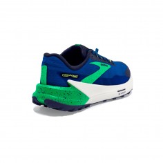 Sapatos Brooks Catamount 2 Azul Verde Branco SS23