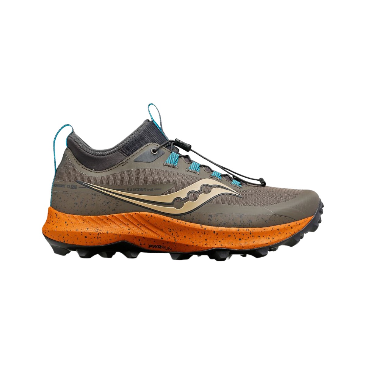 Zapatillas Saucony Peregrine 13 ST Gris Naranja SS23, Talla 42,5 - EUR
