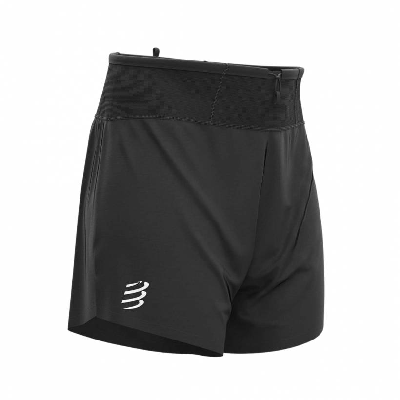 Pantalón Corto Compressport Trail Racing Negro
